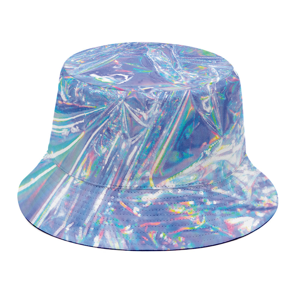 Holographic Artwork Print Bucket Hat