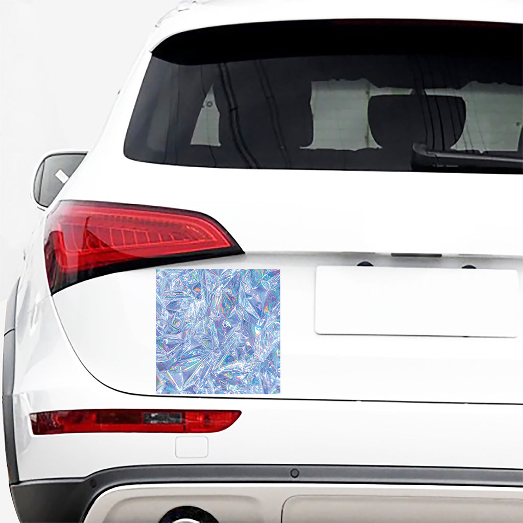 Holographic Artwork Print Car Sticker