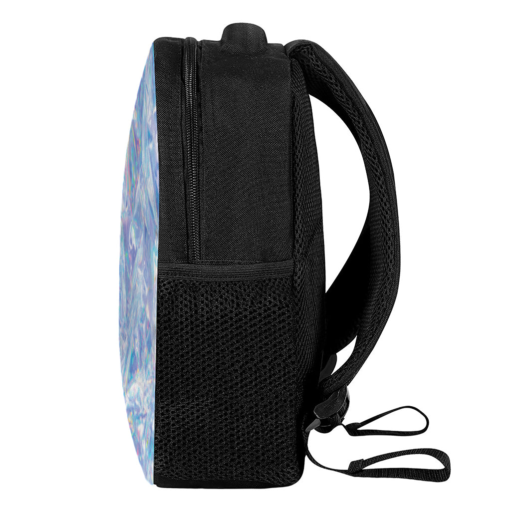 Holographic Artwork Print Casual Backpack