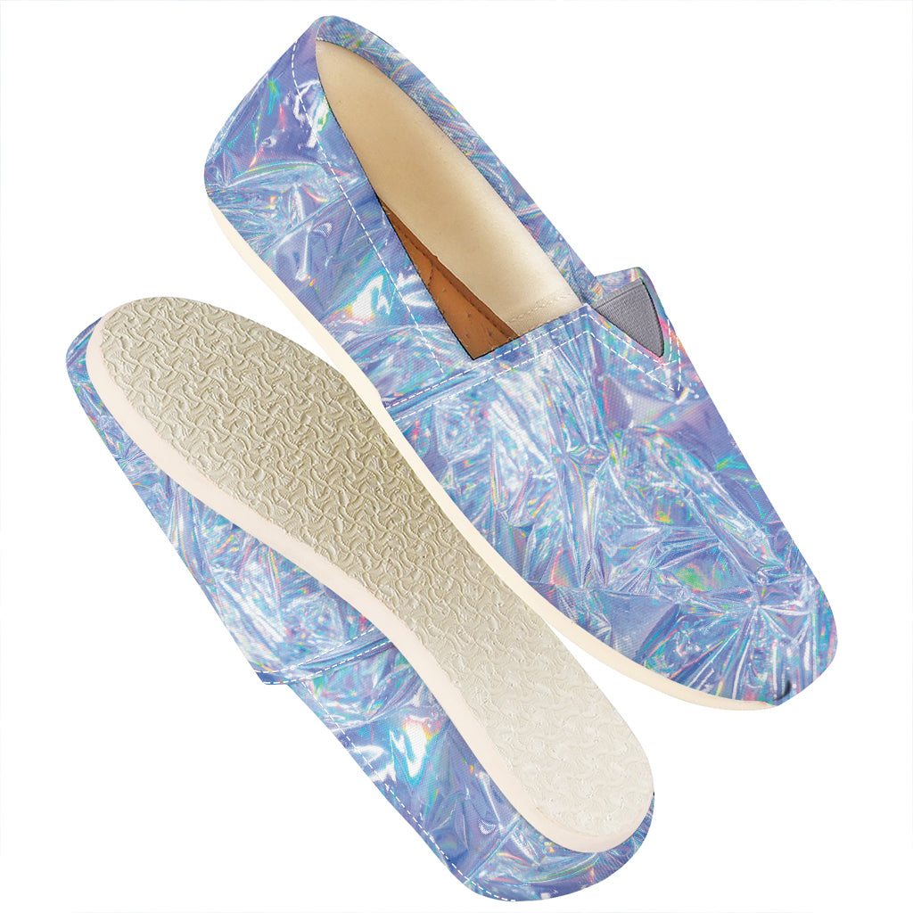 Holographic Artwork Print Casual Shoes