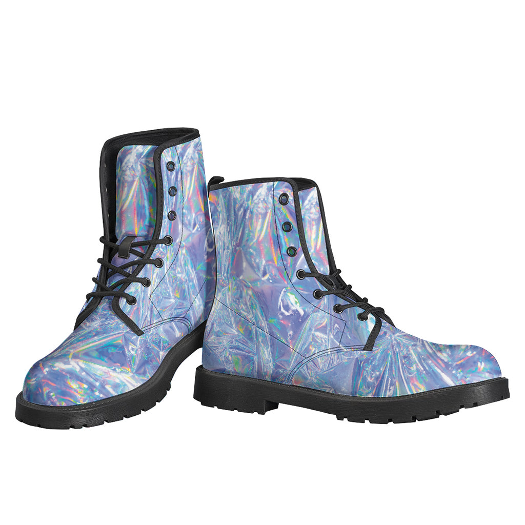 Holographic Artwork Print Backpack