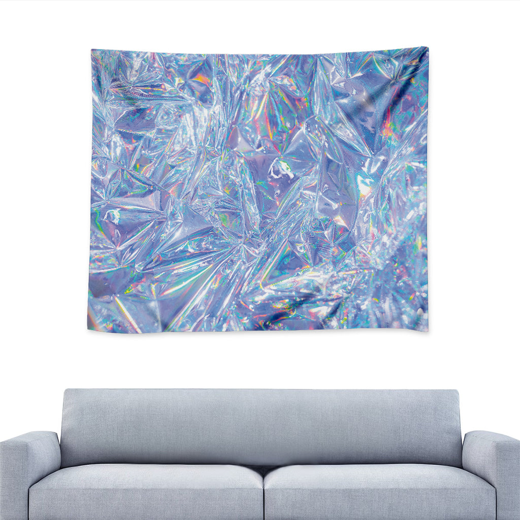 Holographic Artwork Print Tapestry