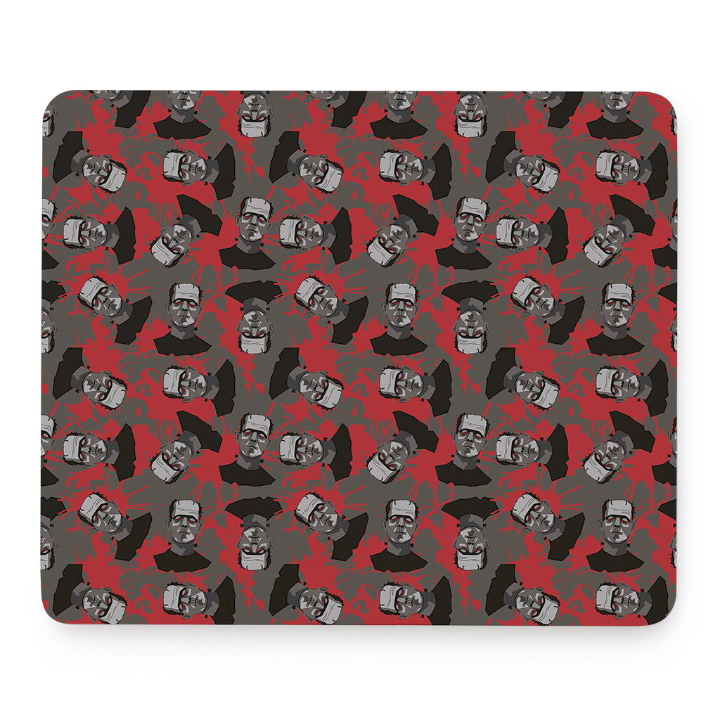 Horror Frankenstein Pattern Print Mouse Pad