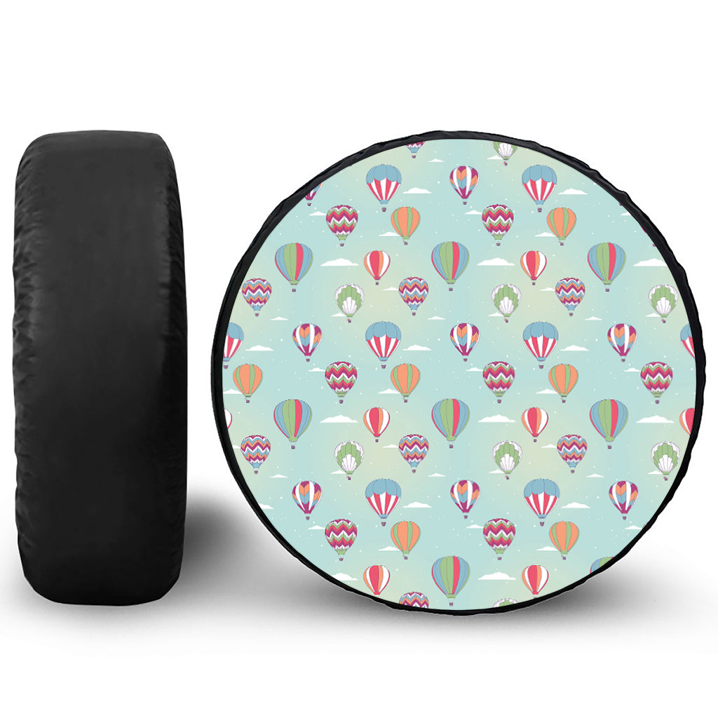 Hot Air Balloon Pattern Print Tire Cover