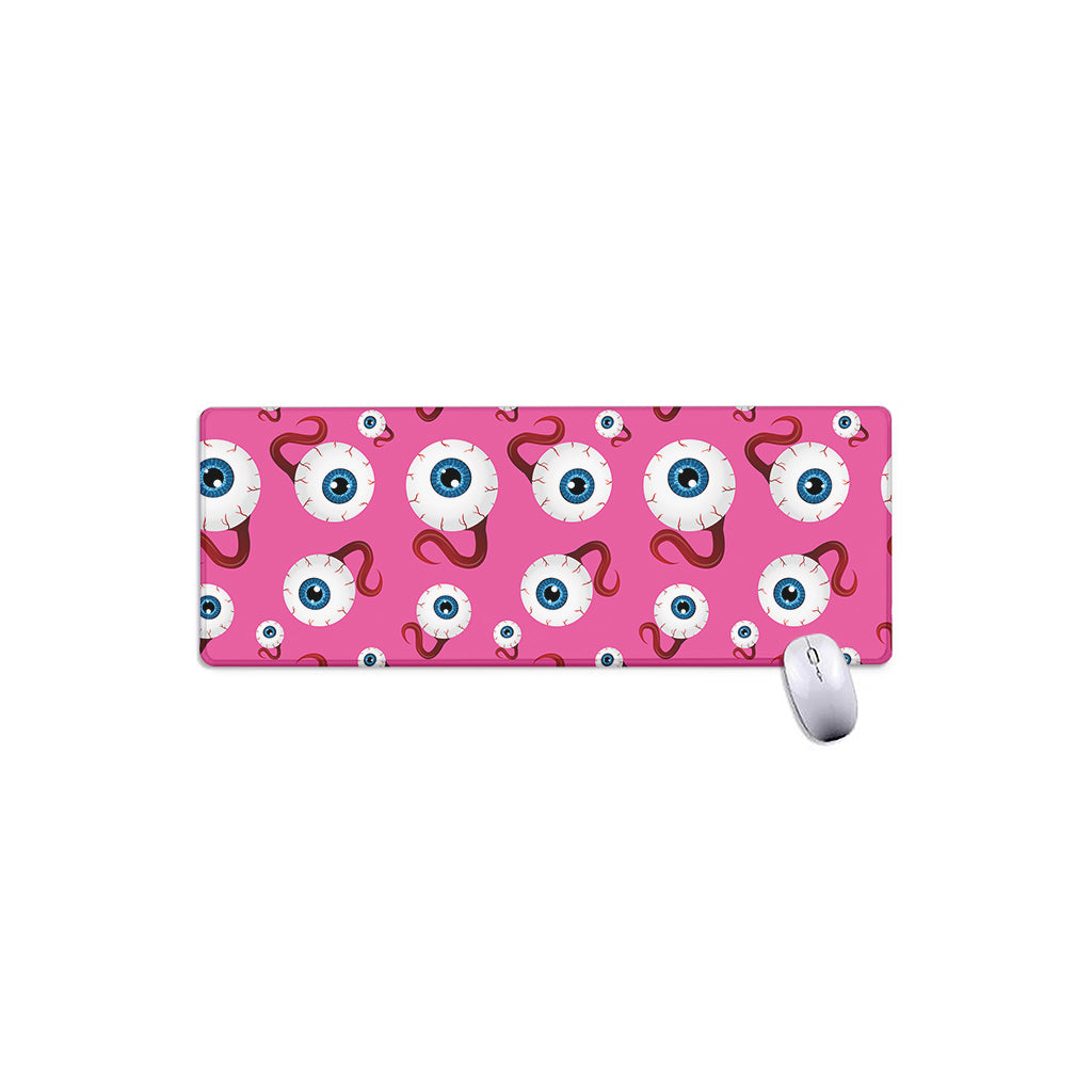 Human Eyeball Pattern Print Extended Mouse Pad