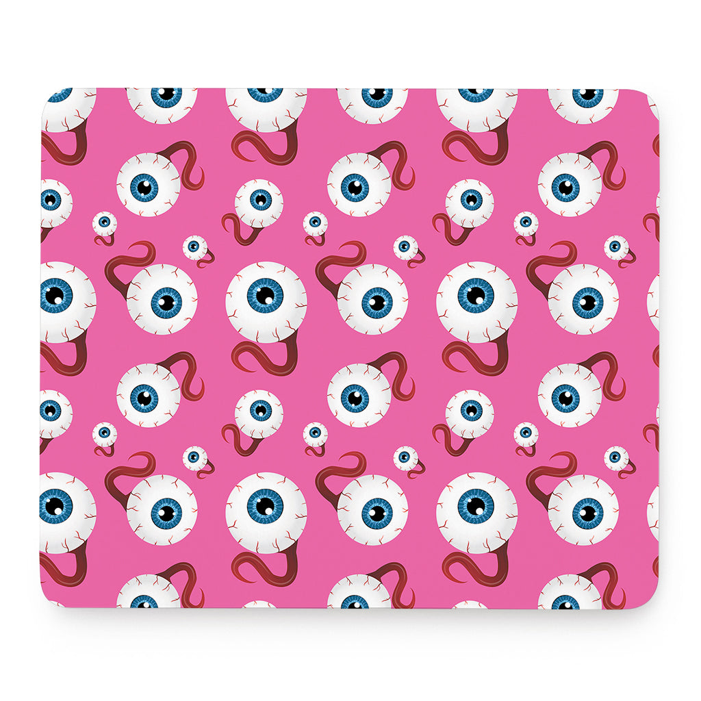 Human Eyeball Pattern Print Mouse Pad