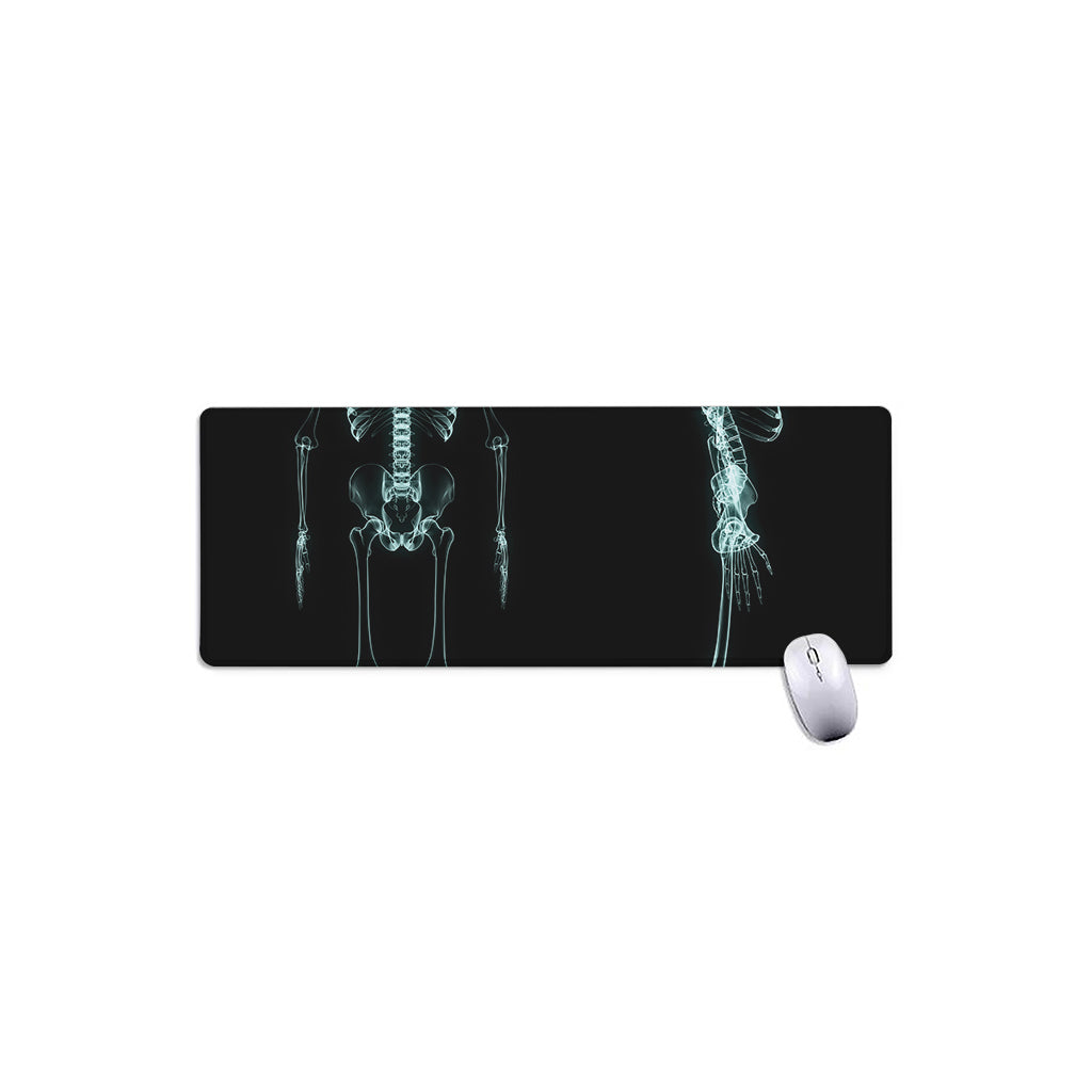Human Skeleton X-Ray Print Extended Mouse Pad