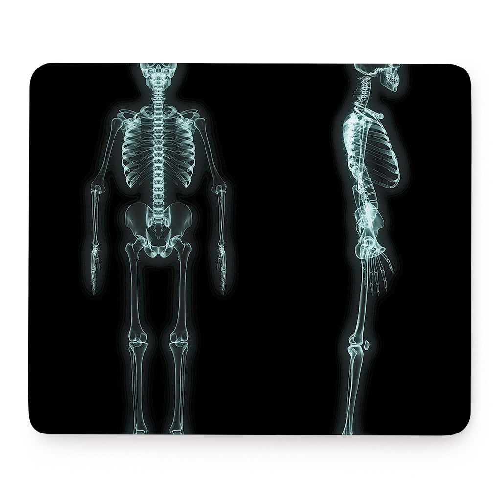 Human Skeleton X-Ray Print Mouse Pad