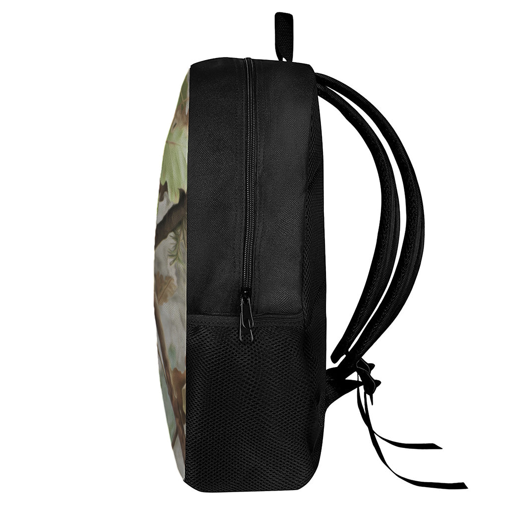 Hunting Camouflage Pattern Print 17 Inch Backpack