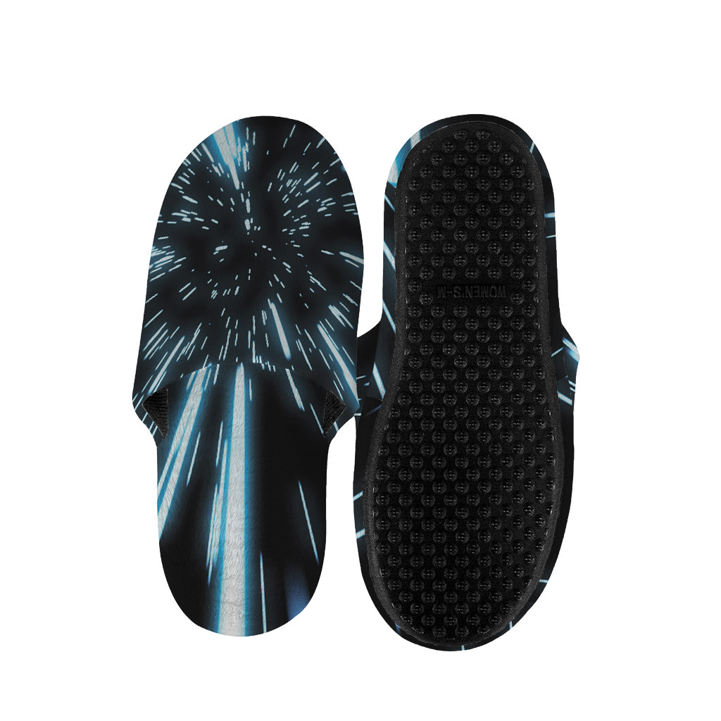 Hyperspace Lightspeed Print Slippers