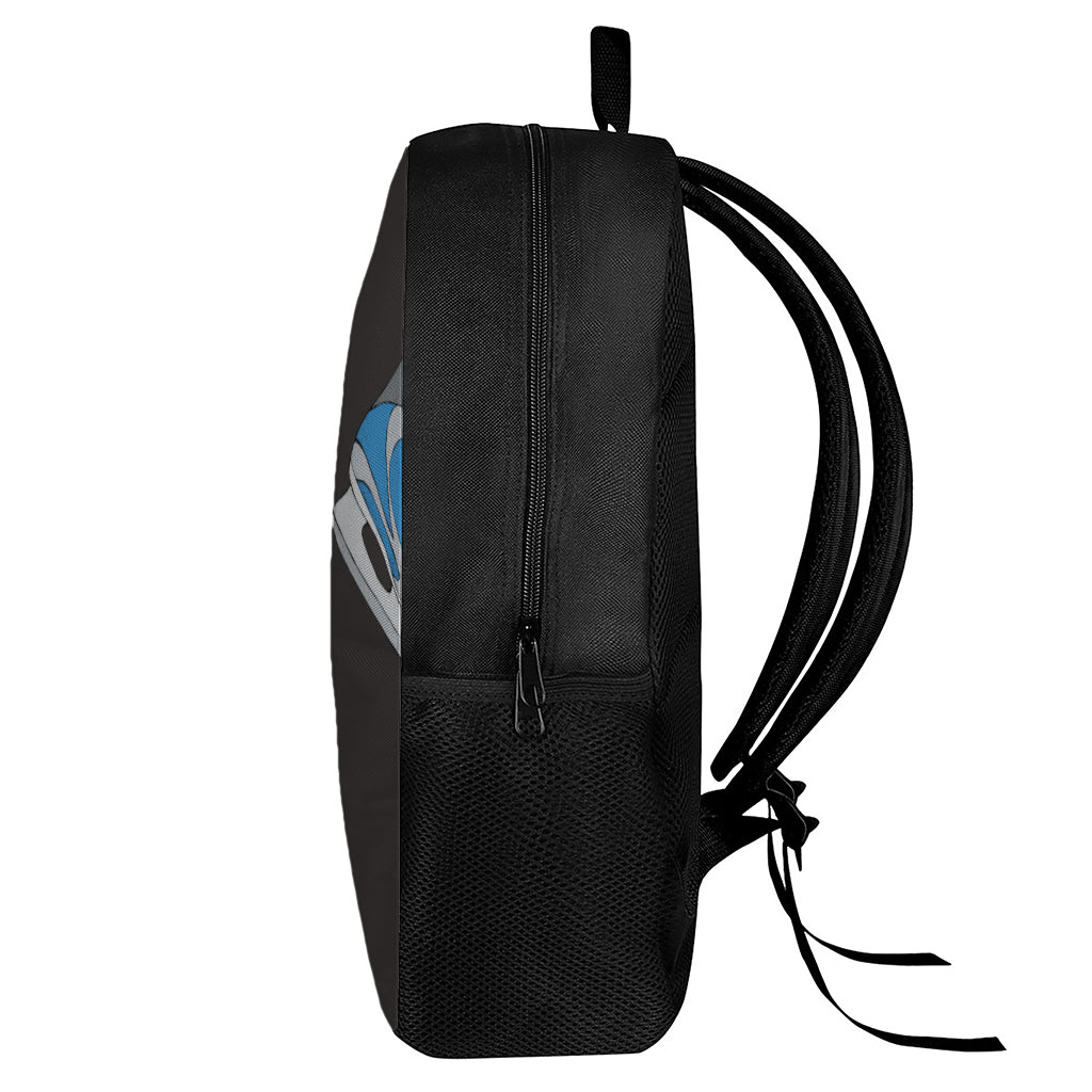 Ice Hockey Skates Print 17 Inch Backpack