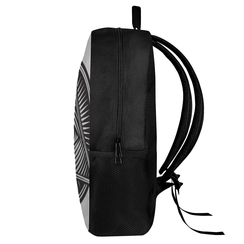 Illuminati Symbol Print 17 Inch Backpack