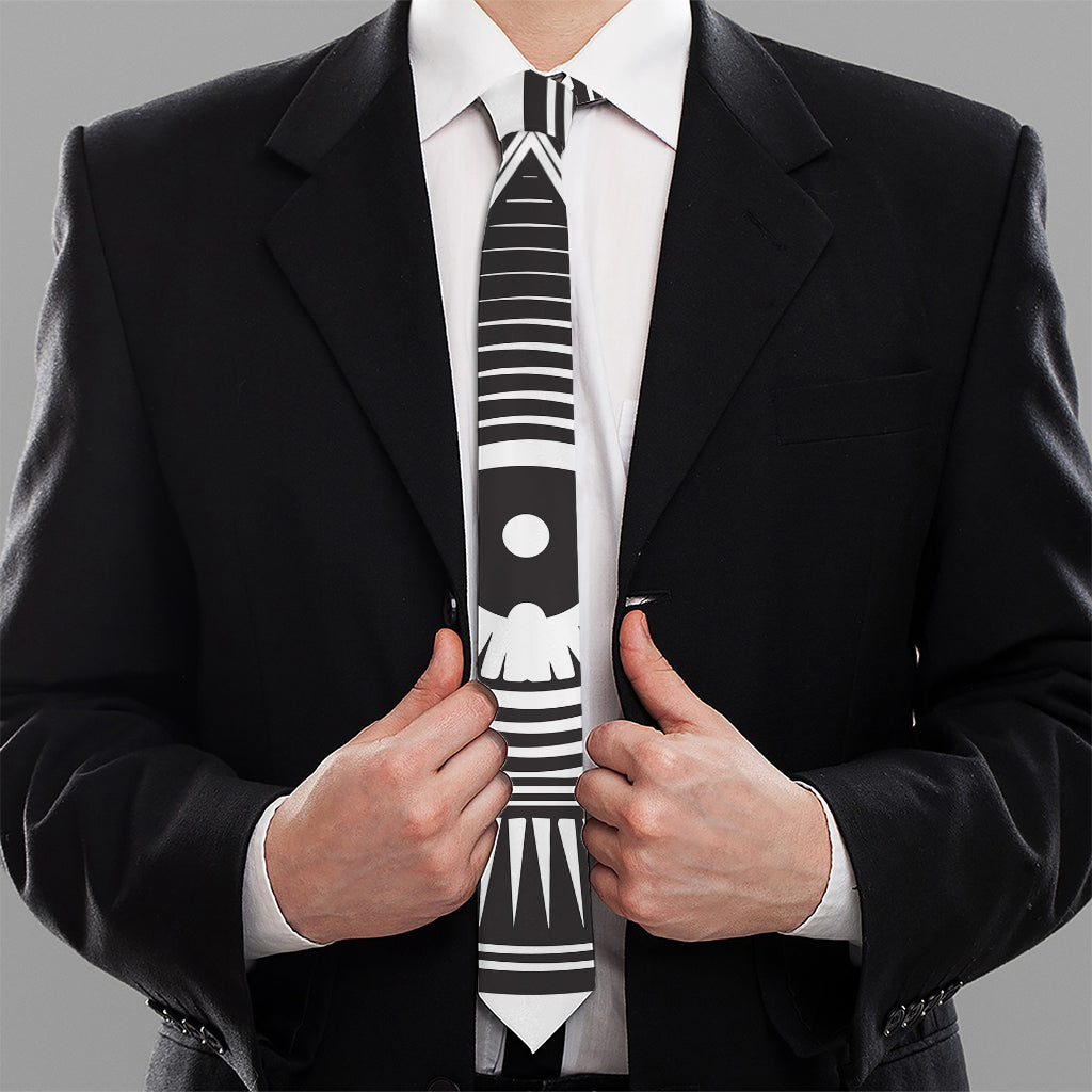 Illuminati Symbol Print Necktie
