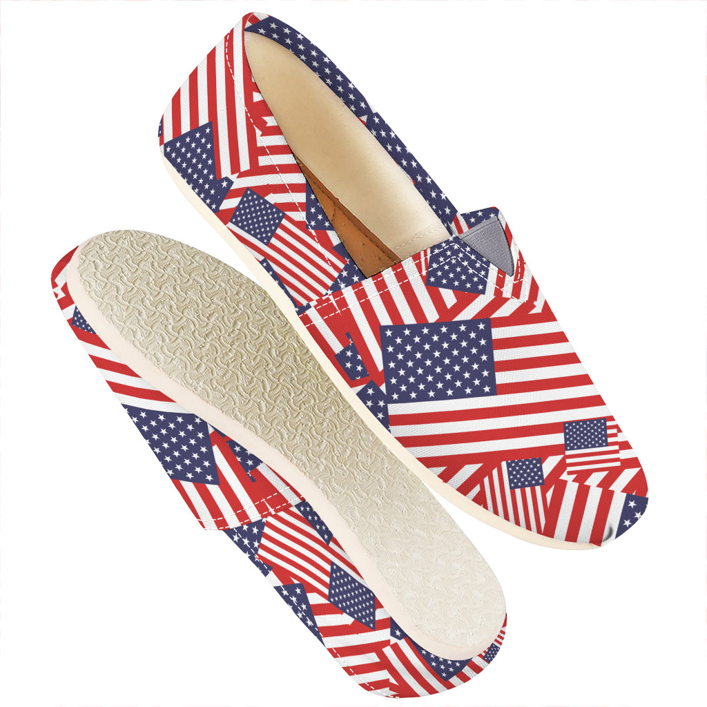 Independence Day USA Flag Pattern Print Casual Shoes