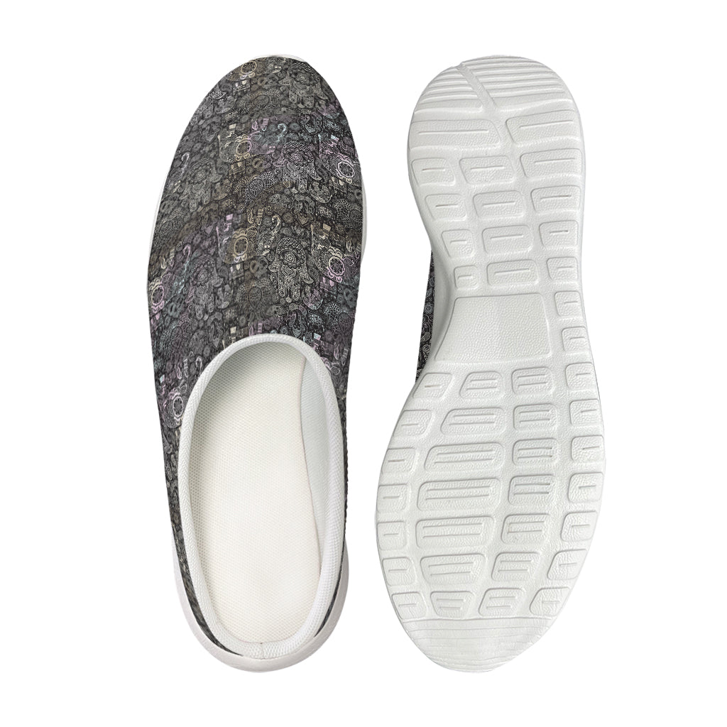 Indian Boho Elephant Pattern Print Mesh Casual Shoes