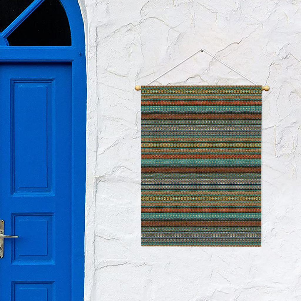 Indian Ethnic Pattern Print Garden Flag
