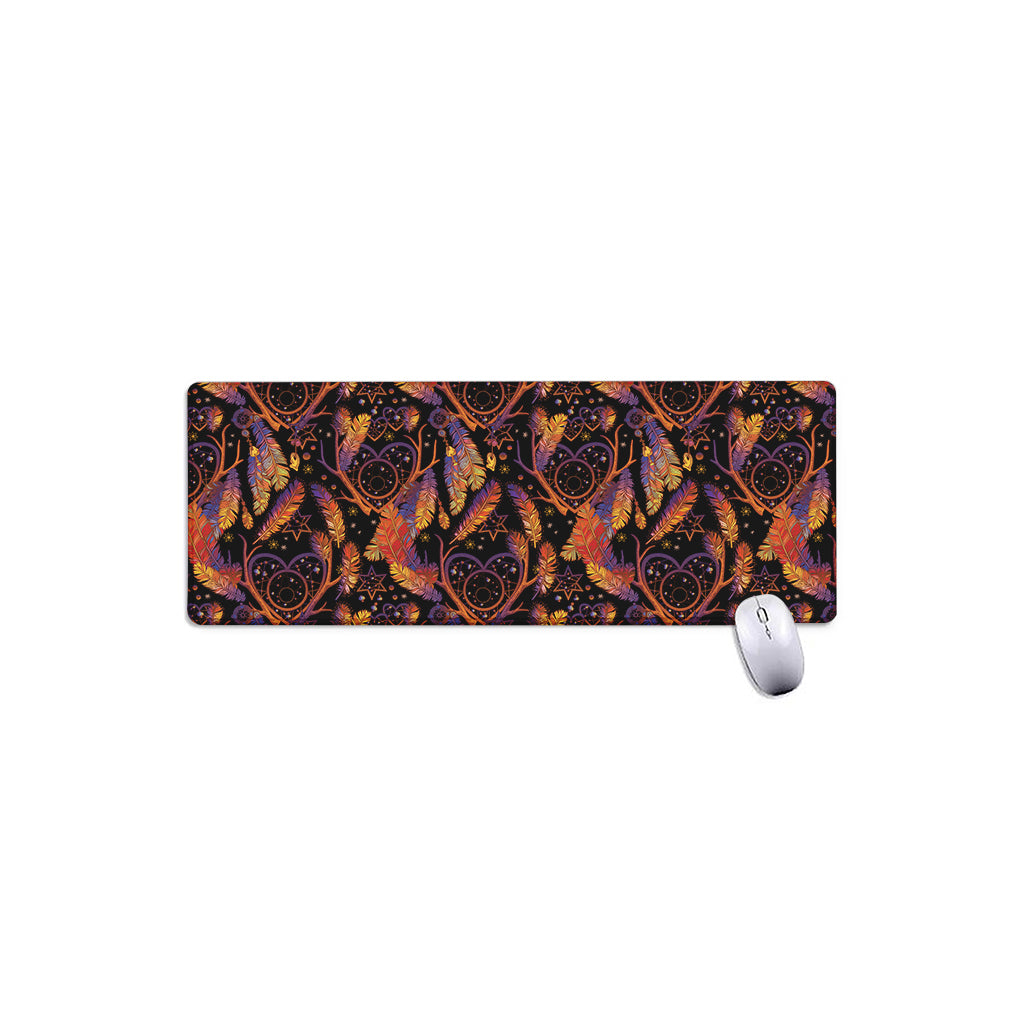 Indian Tribal Dream Catcher Print Extended Mouse Pad