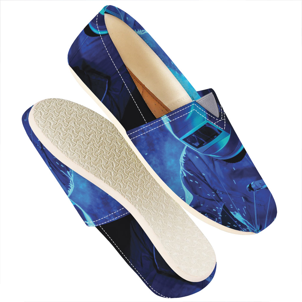 Industrial Welder Print Casual Shoes