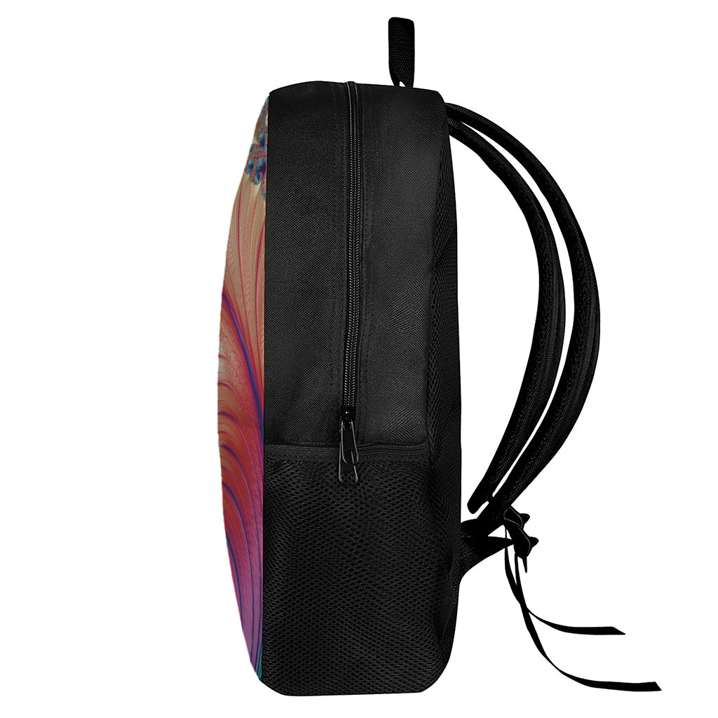 Infinite Fractal Print 17 Inch Backpack