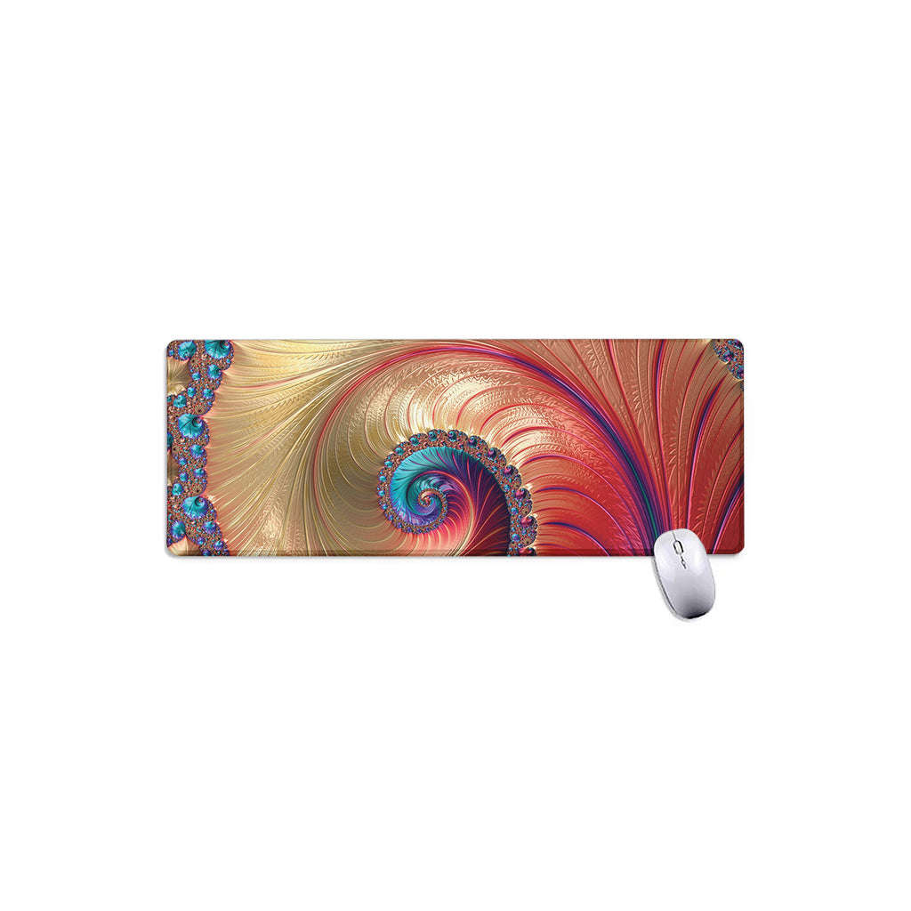 Infinite Fractal Print Extended Mouse Pad