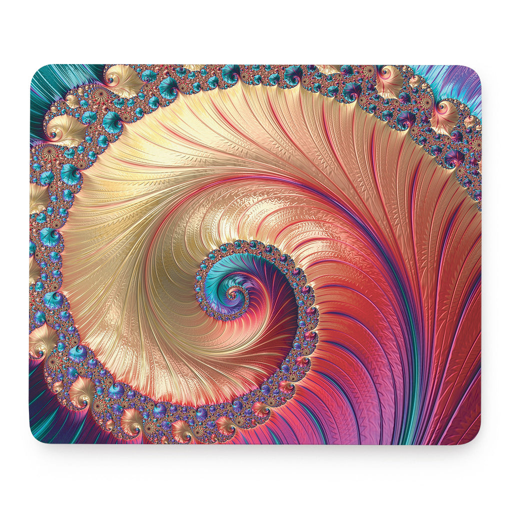 Infinite Fractal Print Mouse Pad