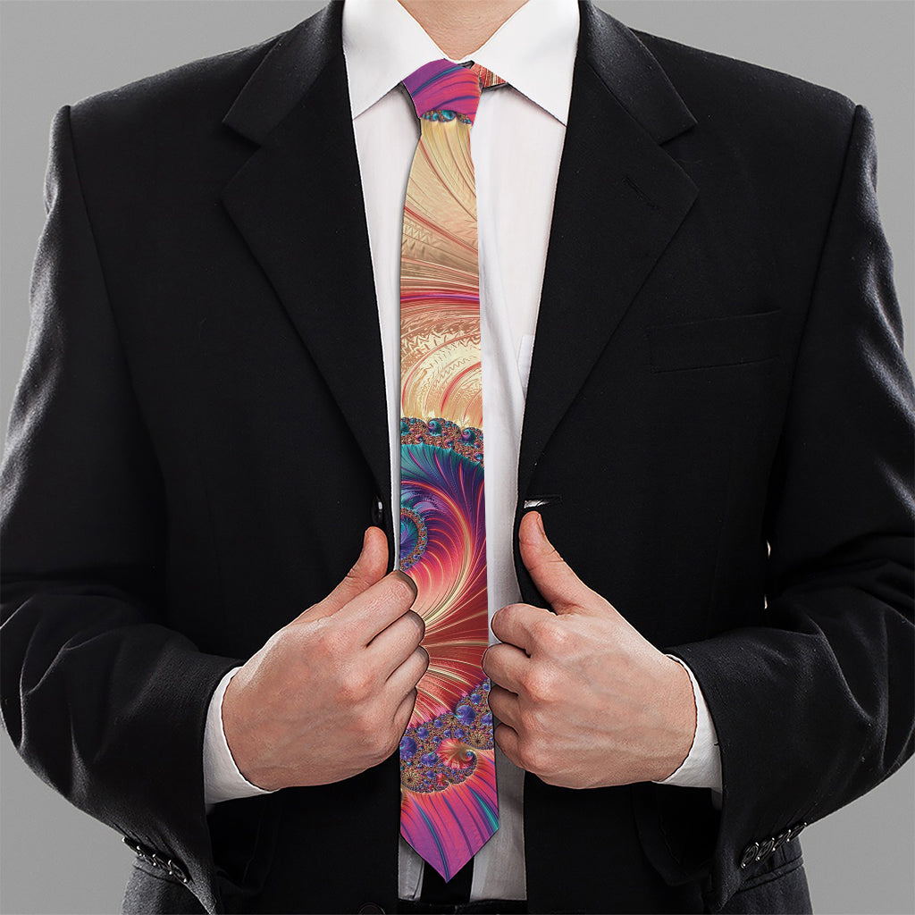 Infinite Fractal Print Necktie