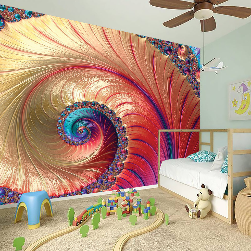 Infinite Fractal Print Wall Sticker