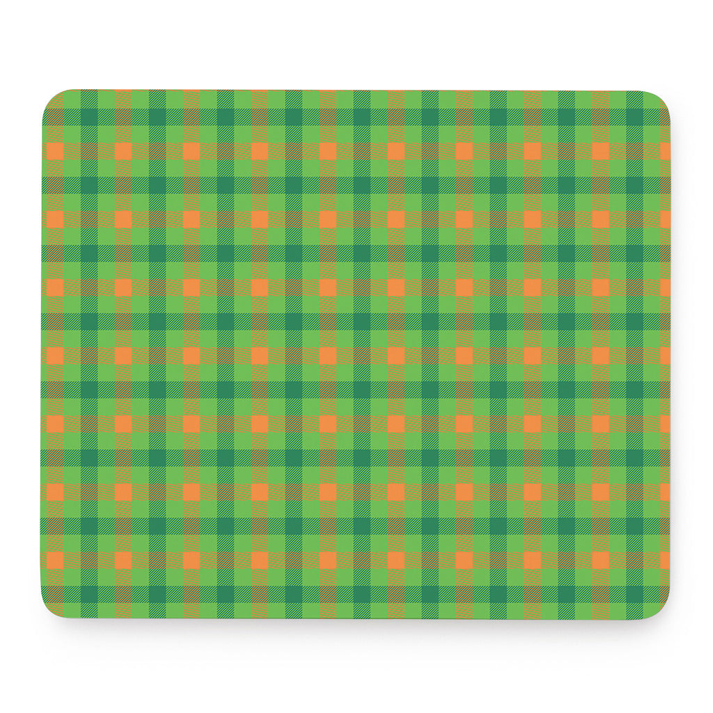 Irish Buffalo Plaid Pattern Print Mouse Pad