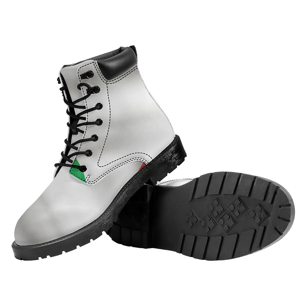 Irish Flag Print Work Boots
