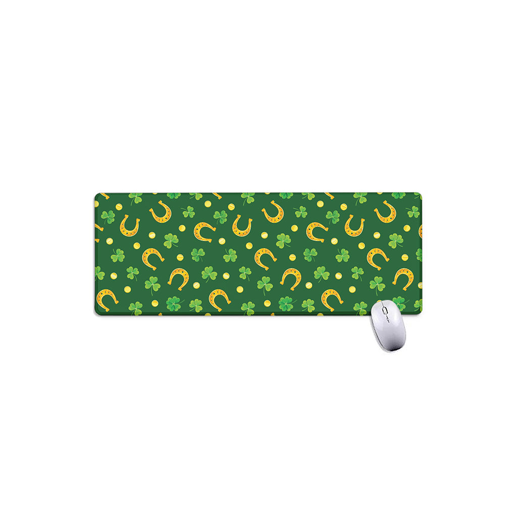Irish Saint Patrick's Day Pattern Print Extended Mouse Pad