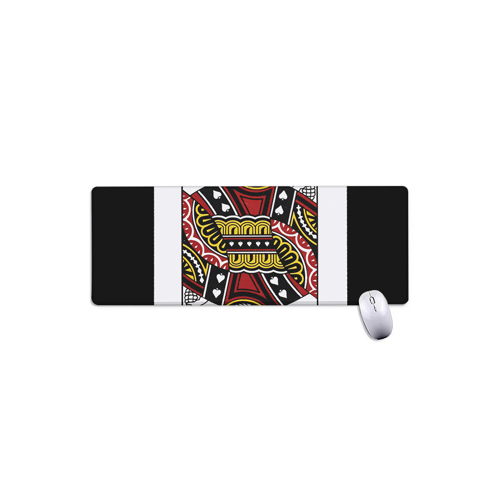 Jack Of Spades Playing Card Print Extended Mouse Pad
