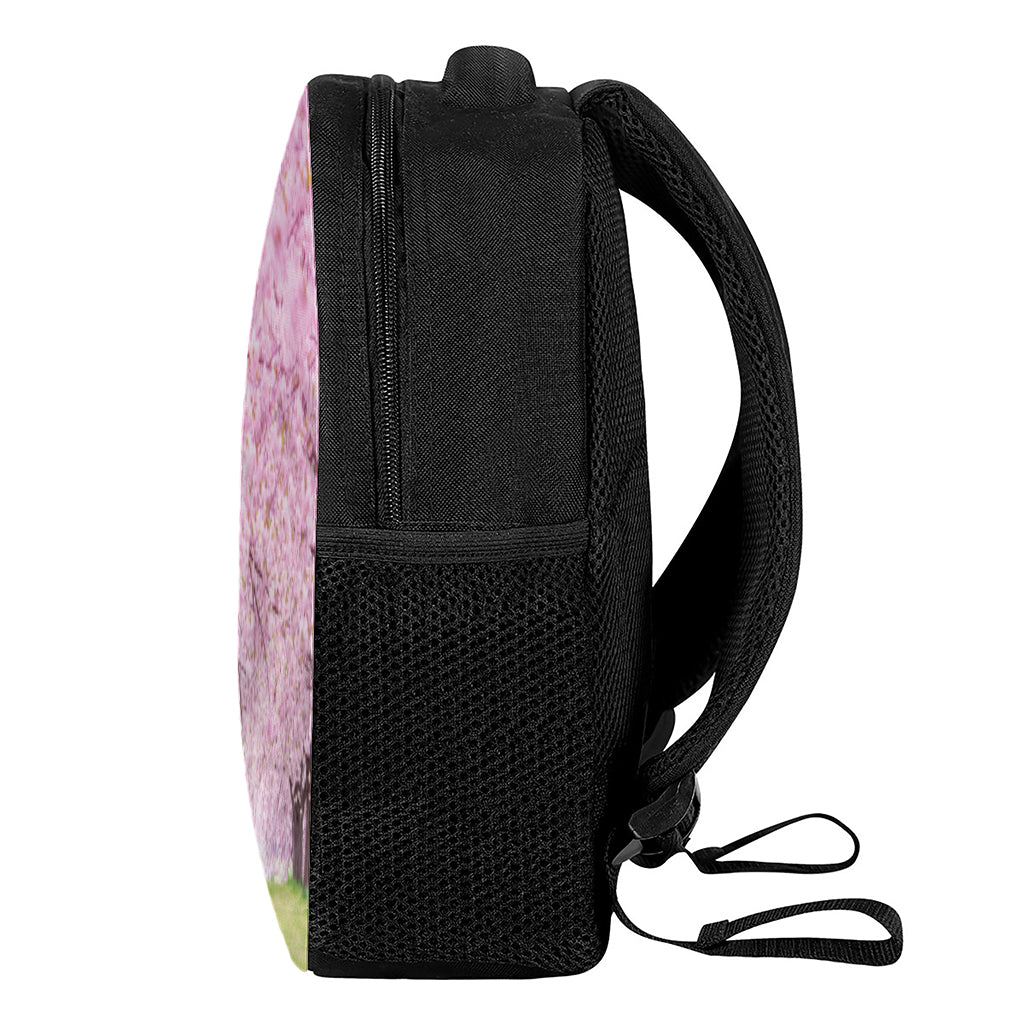 Japanese Cherry Blossom Tree Print Casual Backpack