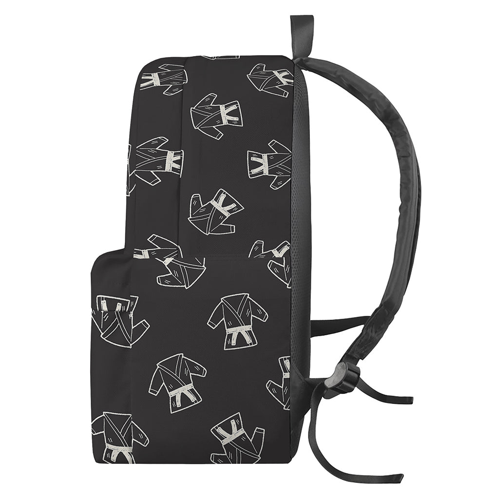 Karate Gi Pattern Print Backpack