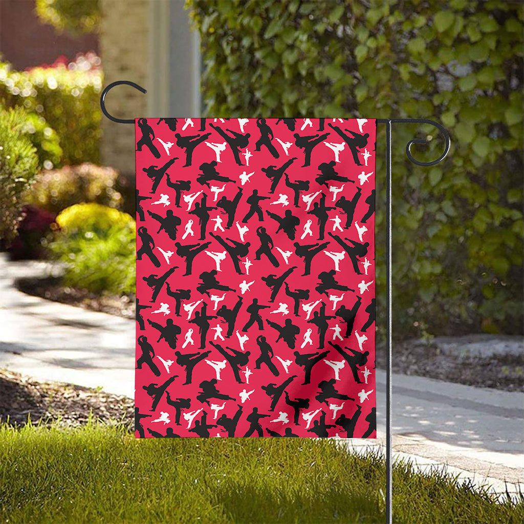 Karate Pattern Print House Flag