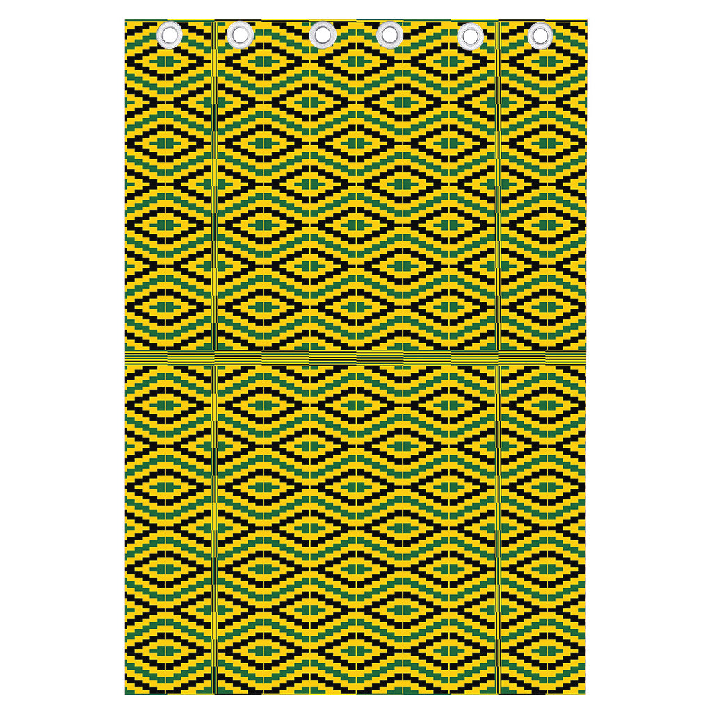 Kente African Pattern Print Curtain