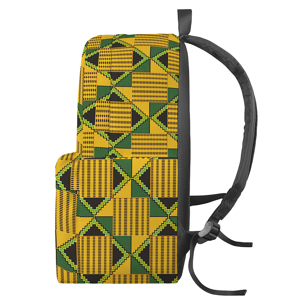 Kente Ethnic Pattern Print Backpack