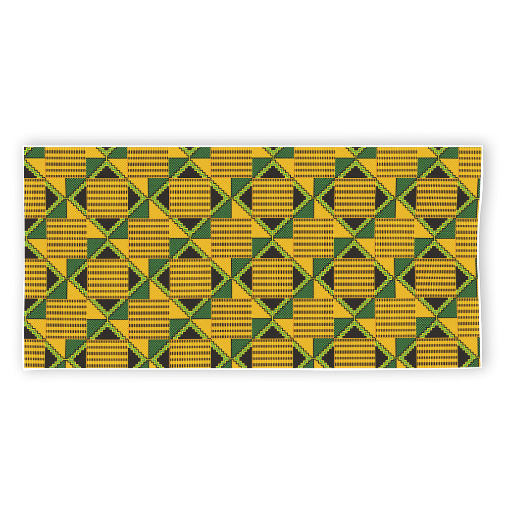Kente Ethnic Pattern Print Beach Towel