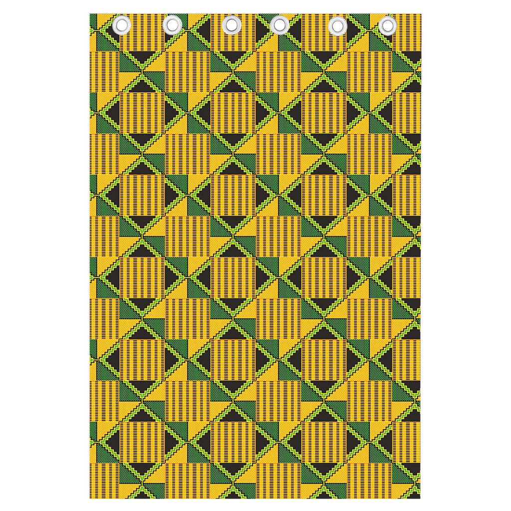 Kente Ethnic Pattern Print Curtain