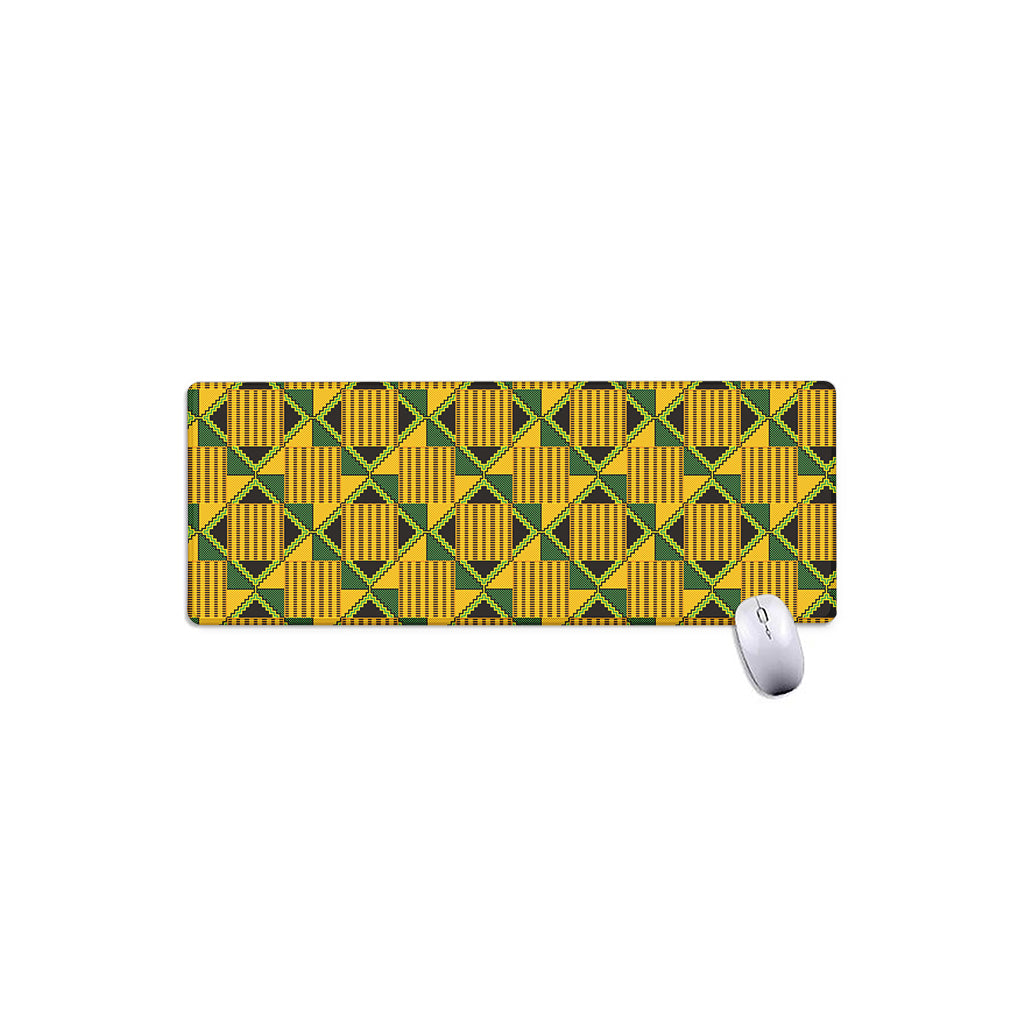 Kente Ethnic Pattern Print Extended Mouse Pad