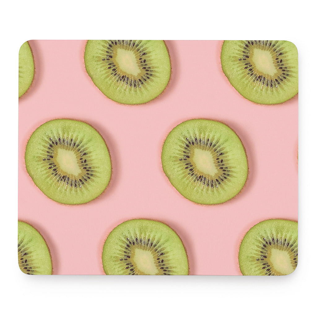 Kiwi Slices Pattern Print Mouse Pad