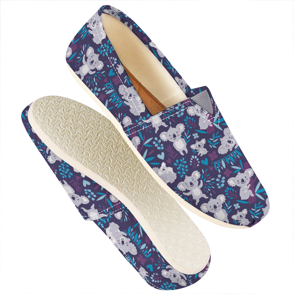Koala Forest Pattern Print Casual Shoes