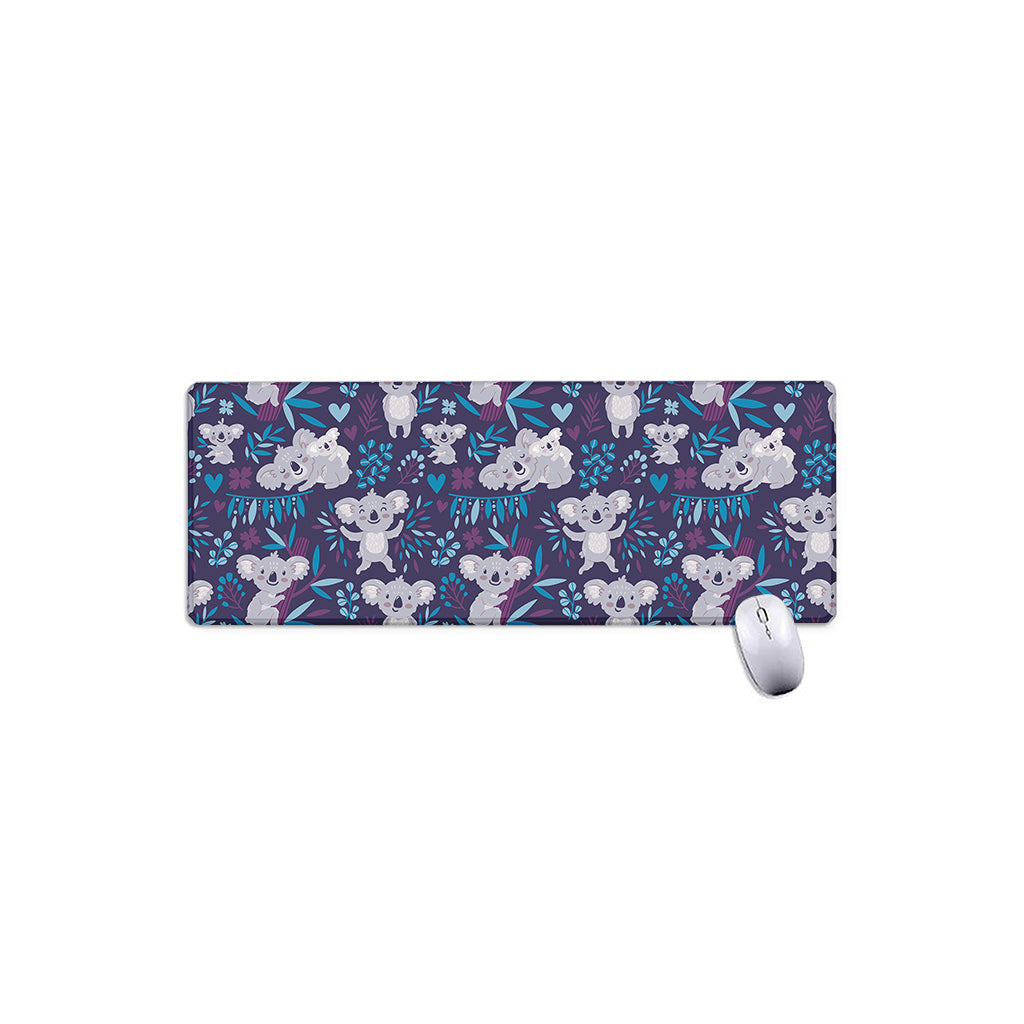 Koala Forest Pattern Print Extended Mouse Pad