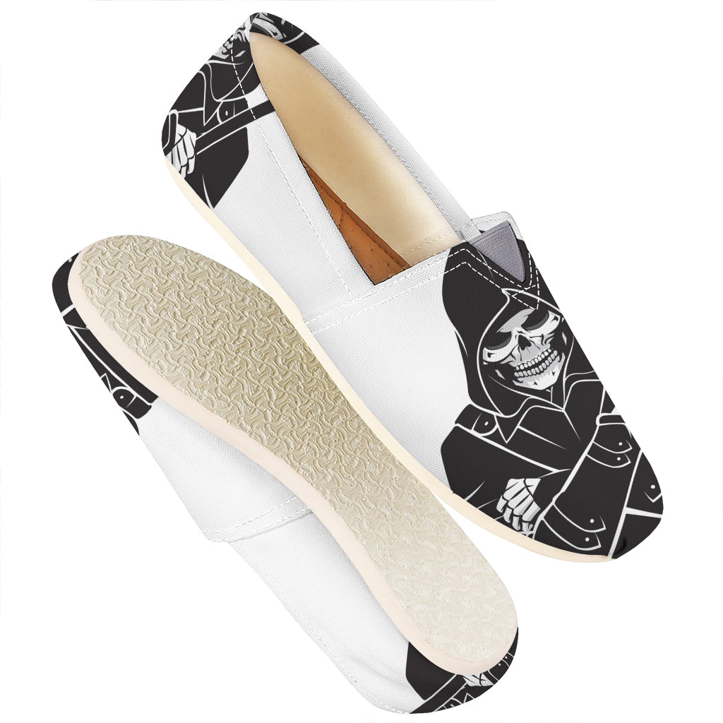 Lacrosse Skull Print Casual Shoes