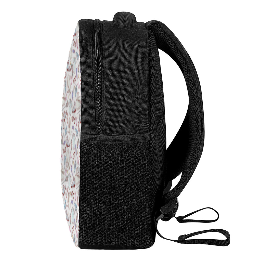 Lacrosse Sport Pattern Print Casual Backpack