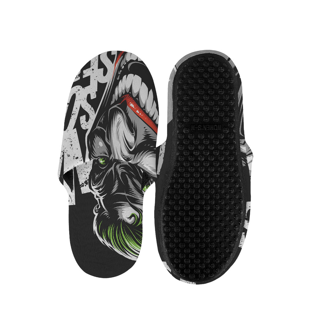 Laughing Joker Why So Serious Print Slippers