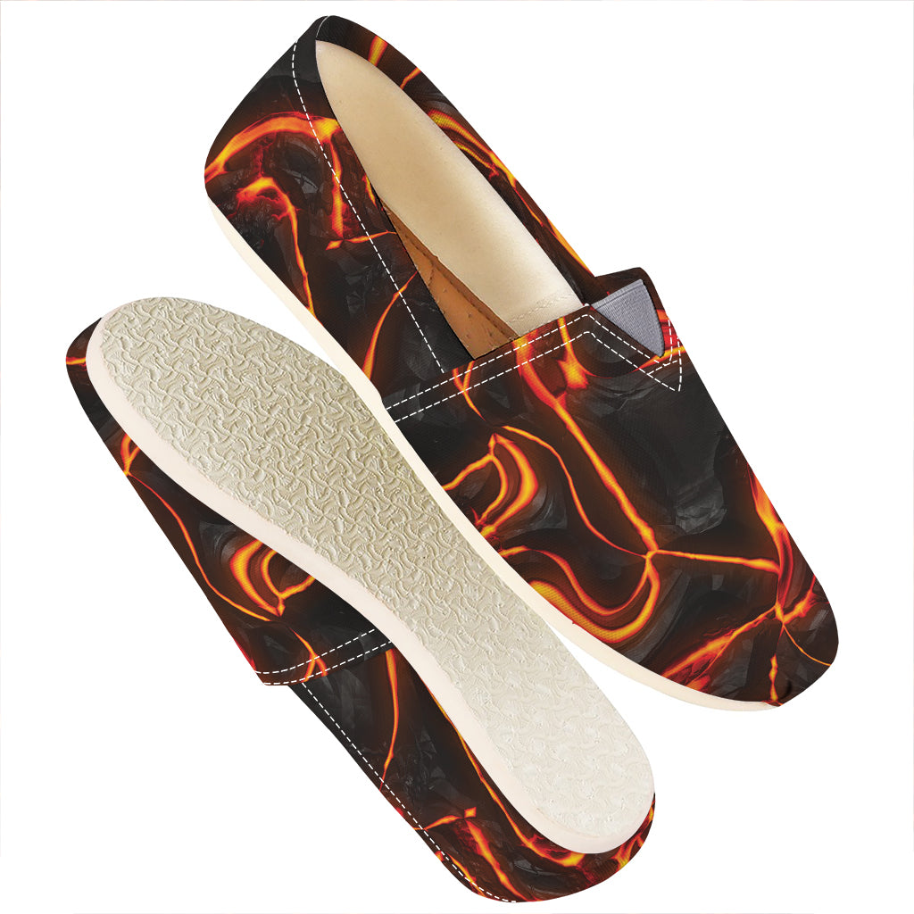 Lava Print Casual Shoes