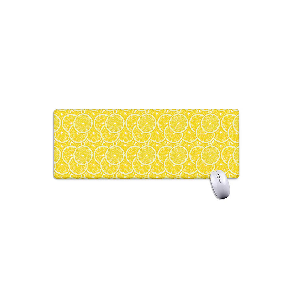 Lemon Slices Pattern Print Extended Mouse Pad