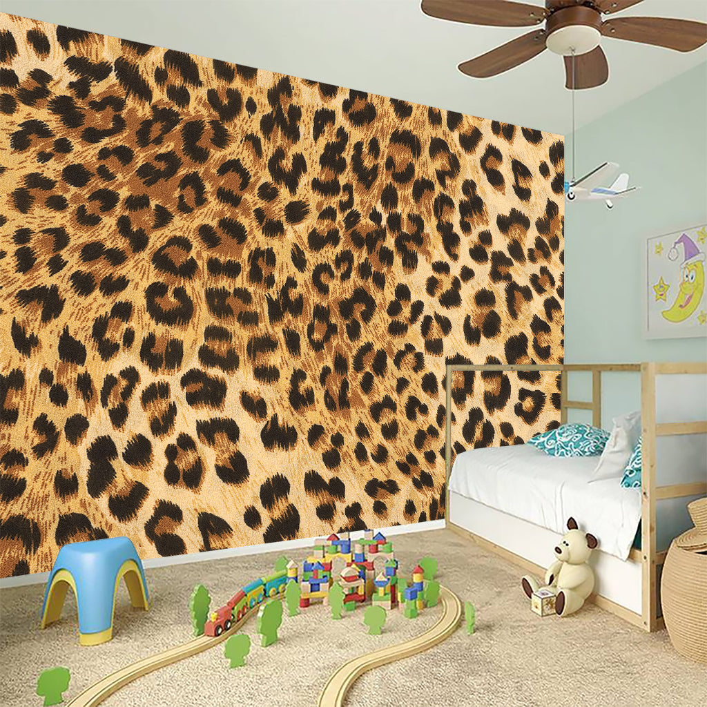 Leopard Pattern Print Wall Sticker