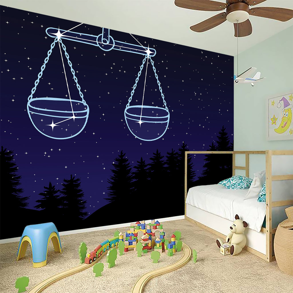 Libra Constellation Print Wall Sticker