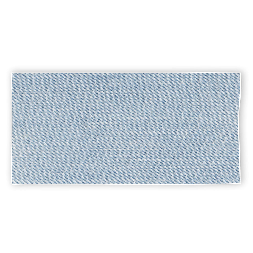 Light Blue Denim Jeans Print Beach Towel